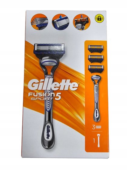 Gillette Gillette Fusion 5 Sportscheermes + 3mesjes