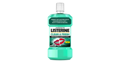 Listerine Listerine Mond Water Clean & Fresh 500ML