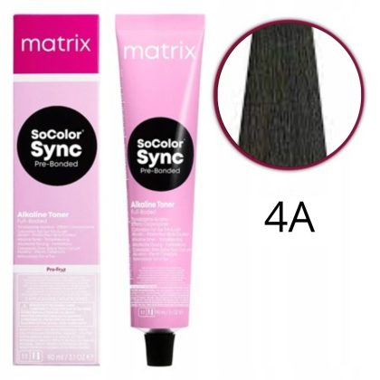 Matrix Matrix - SoColor 4A Sync Pre-Bonded Alkaline Toner - 90ml