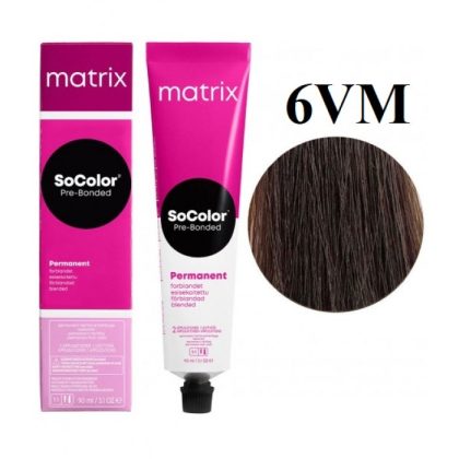 Matrix Matrix SoColor Pre-Bonded 6VM - Donkerblond Violet Mokka