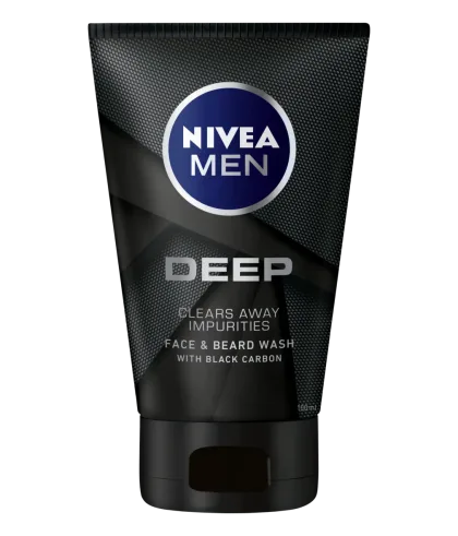 Nivea NIVEA Men Deep Face & Beard Wash 100ml