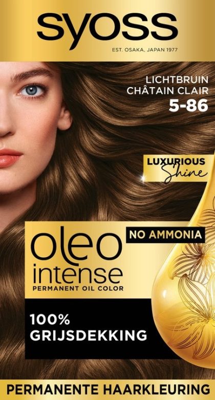 Syoss Syoss Haarverf Oleo Intense nr 5-86 Licht Bruin
