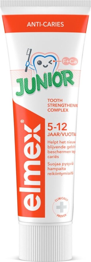 Elmex Elmex Tandpasta Junior - 5-12 Jaar 75ml
