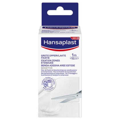 Hansaplast Hansaplast Band Large Surface 1M x 10 CM - Voor optimale wondverzorging