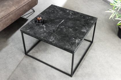 Invicta Interior Moderne salontafel ARCHITECTURE 60cm grafiet metalen frame - 44759