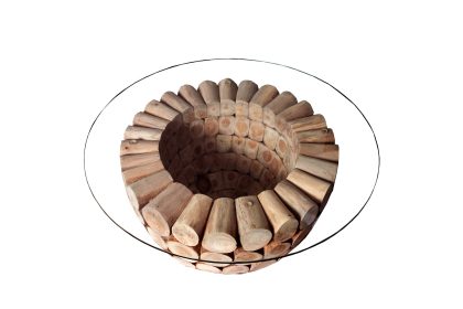 Invicta Interior Glasplaat Ø 70cm rond voor salontafels 10mm gehard glas - 37442-2