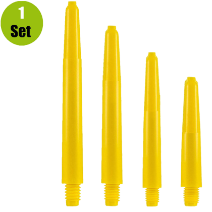 Lena Nylon Dartshafts - Geel