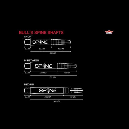 Bulls Spine Shafts - Blauw