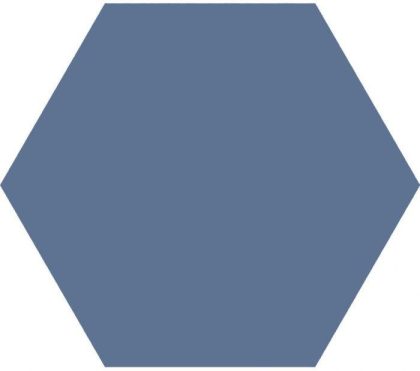 Cifre Cerámica Hexagon Timeless Marine mat 15x17