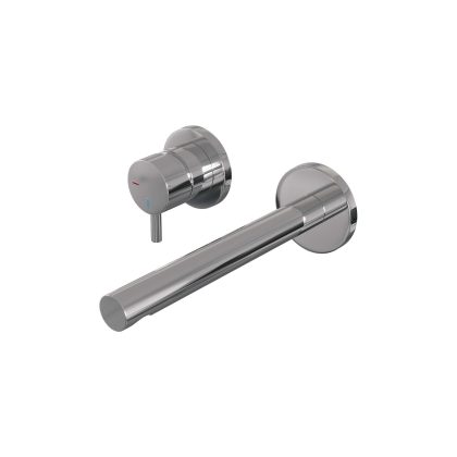 Brauer Chrome Edition inbouw wastafelmengkraan met rechte uitloop - model B2 chroom
