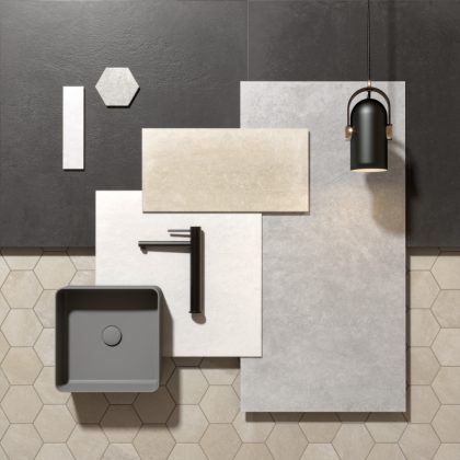 Cifre Cerámica Midtown Antracite R9 90X90 rett
