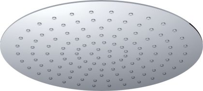Wiesbaden UFO Luxe hoofddouche rond 300mm Ultra plat chroom