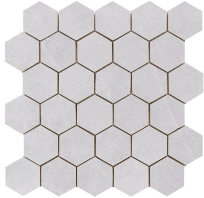 Cifre Cerámica Statale Pearl hexagon mozaiek op net van 26,3x27,4