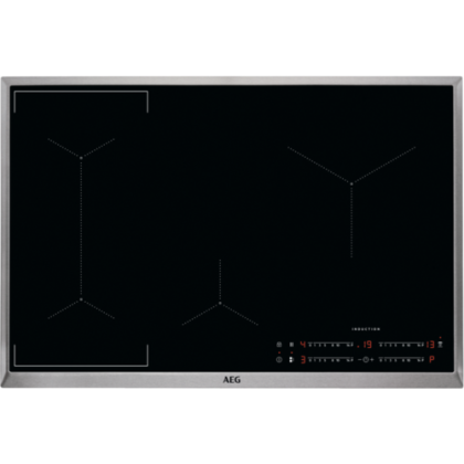 AEG 6000 serie Bridge inductie Kookplaat 80 cm IKE84441XB