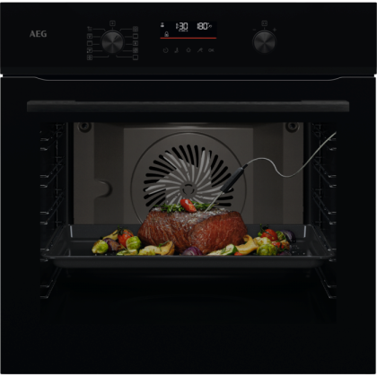 AEG 6000 SenseCook - Heteluchtoven Katalyse/Aqua Clean NBS6C521AB