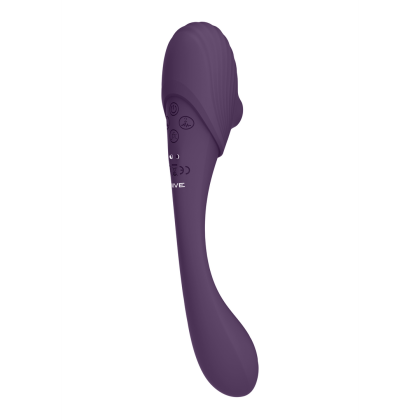 VIVE by Shots Mirai - Dubbelzijdige Pulse Wave Air Wave Buigbare Vibrator