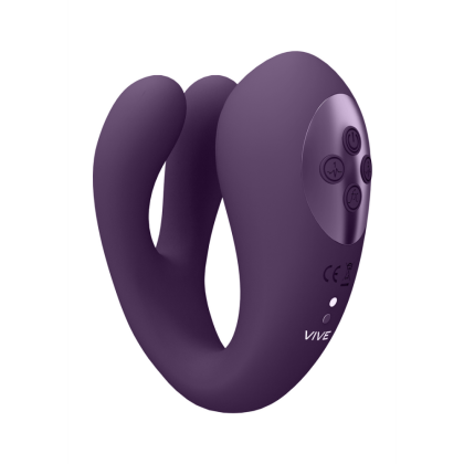 VIVE by Shots Yoko - Triple Action Vibrator Dual Prongs met Clitoral Pulse Wave