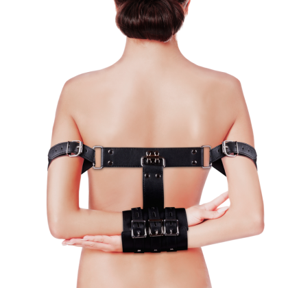 Ouch! by Shots Complete Arm Restraints - Zwart