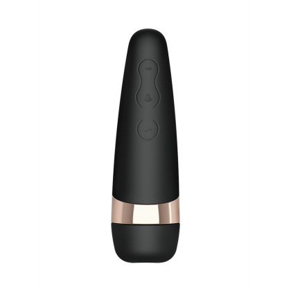 Satisfyer Pro 3Plus - Airpulse Stimulator en Vibration - Zwart/Goud