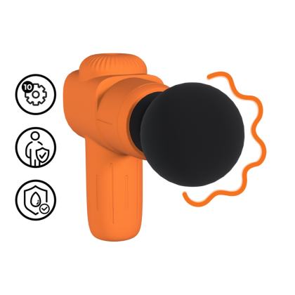 Loveline by Shots Mini Oplaadbare Microboost Massager - Oranje