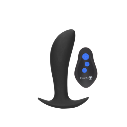 Ouch! by Shots E-stim Vibrerende Buttplug