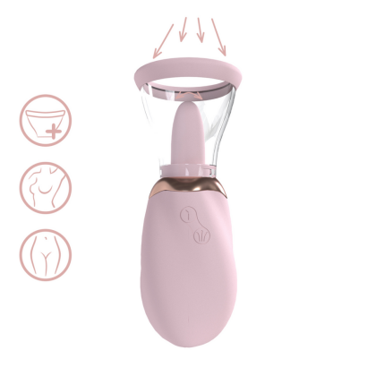 Pumped by Shots Boost - Oplaadbare Vulva en Borstpomp - Roze