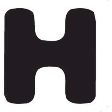 Thule Yepp abc letter H