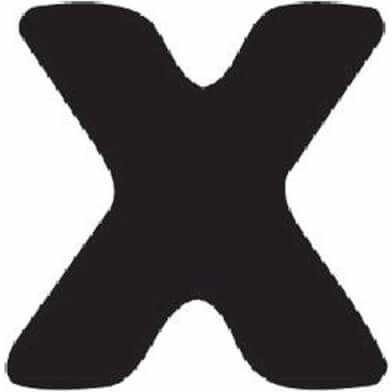 Thule Yepp abc letter X