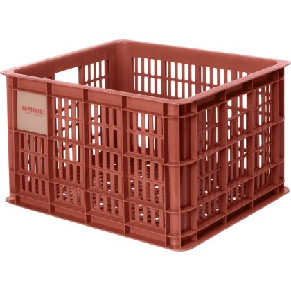 Basil Transport Fietskrat M Medium Terra Red