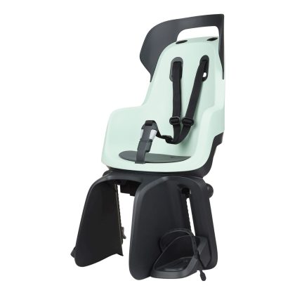 Bobike Maxi Go RS Marshmallow Mint drager bevestiging Achterstoeltje met Slaapstand