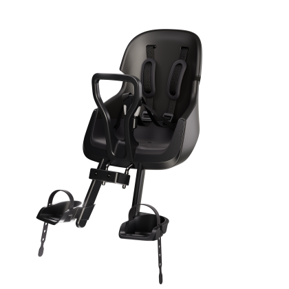 Bobike Mini Exclusive Evolve Urban Black Voorstoeltje