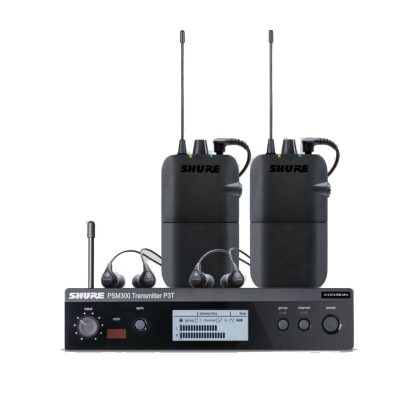 Shure PSM300 Twinpack draadloos in-ear monitorsysteem
