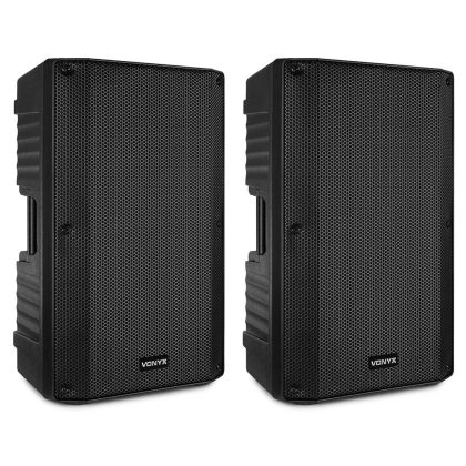 Vonyx VSA120S actieve stereo speakerset 12 inch
