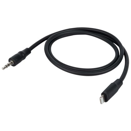 DAP FL103 verloopkabel lightning naar stereo mini-jack 75cm