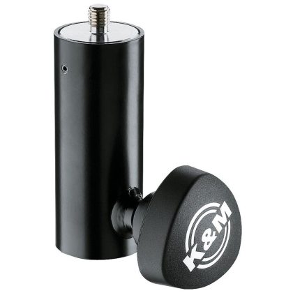 K&M 24521 Statiefadapter met 3/8 inch x 12 mm schroefdraad