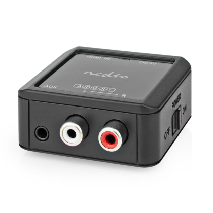 Nedis Digitale audioconverter HDMI eARC naar RCA/minijack