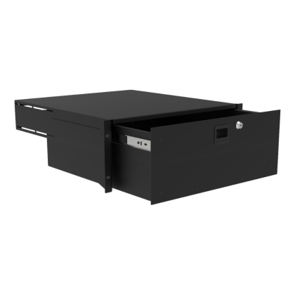 Penn Elcom R2295-18-4UK lichtgewicht racklade met slot 4 HE 485mm