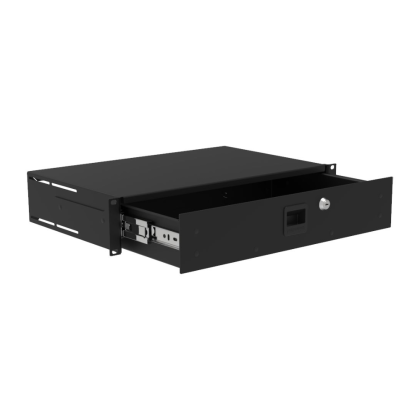 Penn Elcom R2295-10-2UK lichtgewicht racklade met slot 2 HE 275mm
