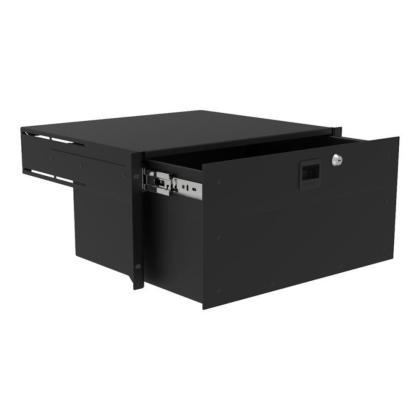 Penn Elcom R2295-5UK lichtgewicht racklade met slot 5 HE 385mm