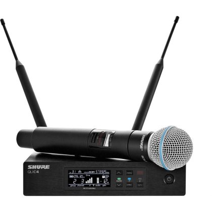 Shure QLXD24E-Beta 58A Draadloos microfoonsysteem