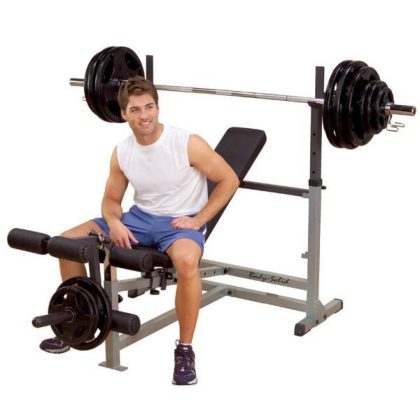 Body-Solid GDIB46L Olympische Halterbank
