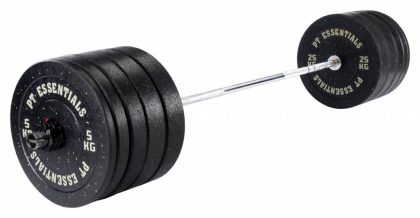 PT Essentials Garage Gym Hi Temp Bumperplate Halterset