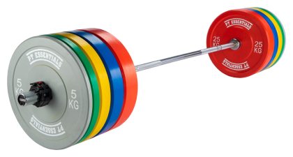 PT Essentials ECHO V2 CROSSFIT PRO WOMENS Coloured Bumperplate Halterset