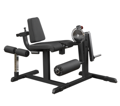 Body-Solid GCEC340B Black Leg Extension en Curl Machine - Plate loaded