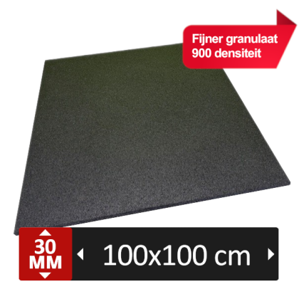 PT Essentials Fit Flex In- and Outdoor rubberen tegel 100x100x3