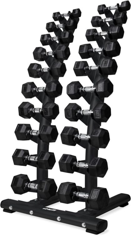 PT Essentials Dumbbellset 2,5 t/m 20 kg incl. deluxe opbergrek