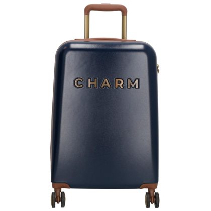 Charm London Travel Trolley S BLAUW