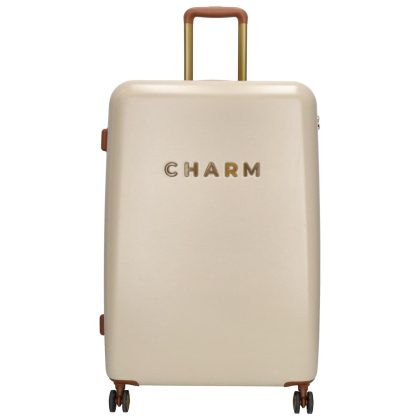Charm London Travel Trolley L BEIGE