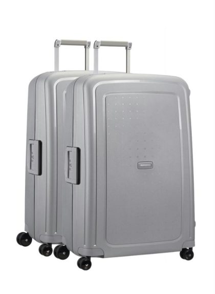 Samsonite S'cure Kofferset Zilver
