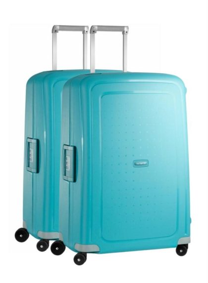 Samsonite S'cure Kofferset AQUA BLUE